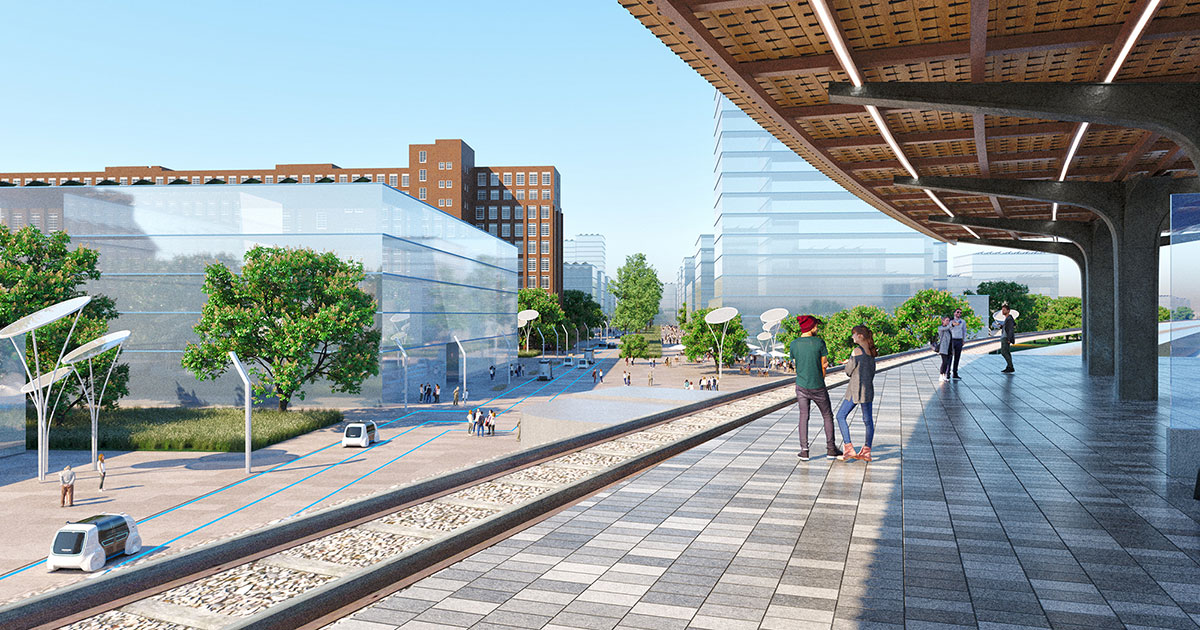 Siemensstadt Square innovative Stadt der Zukunft in Berlin