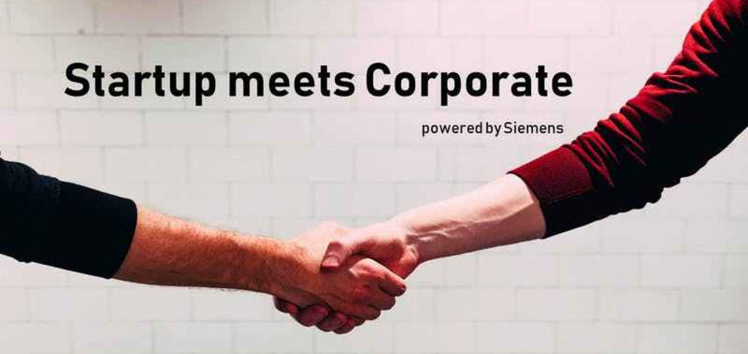 Startup meets corporate event