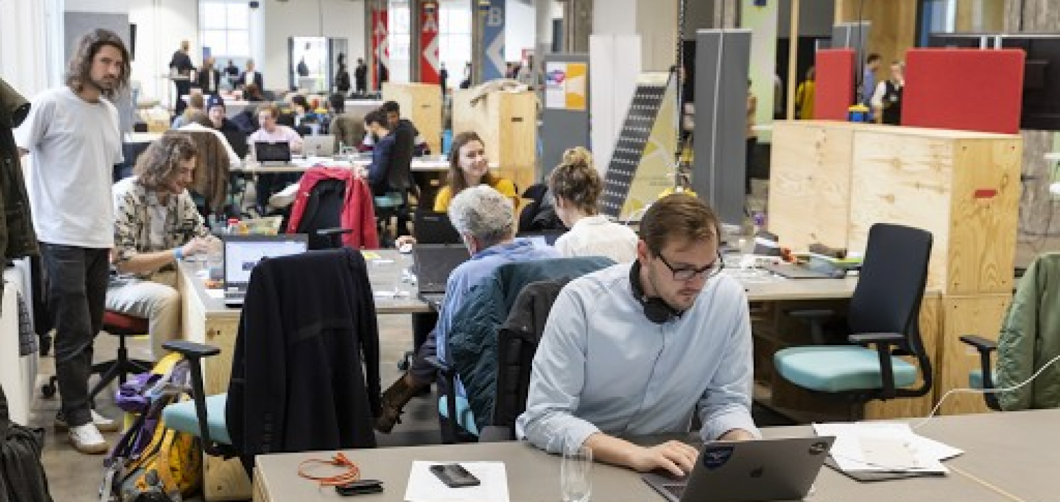 Open Event- and Coworking Space A32 in the future city Siemensstadt Berlin