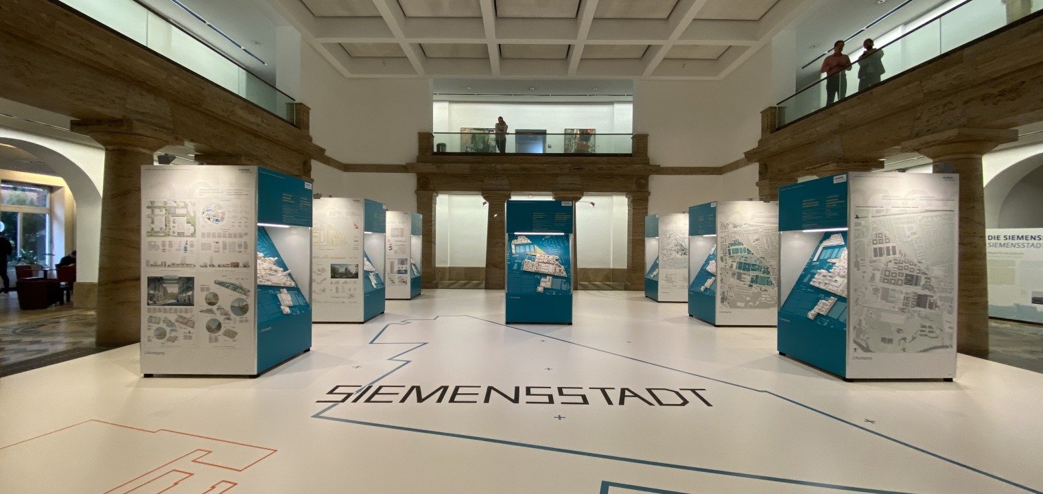 Fertige Ausstellung