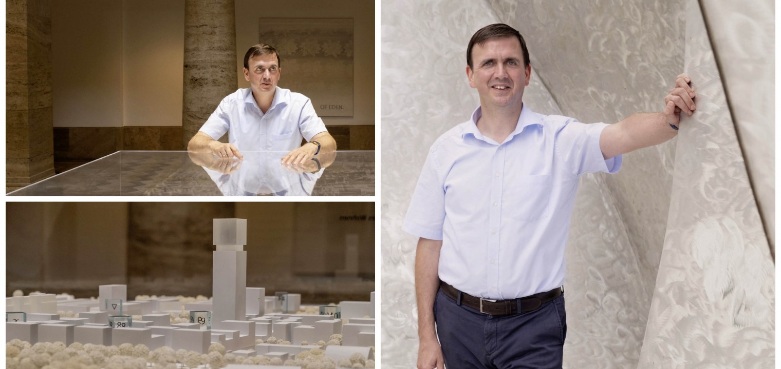Portrait of Stefan Kröger, photo collage