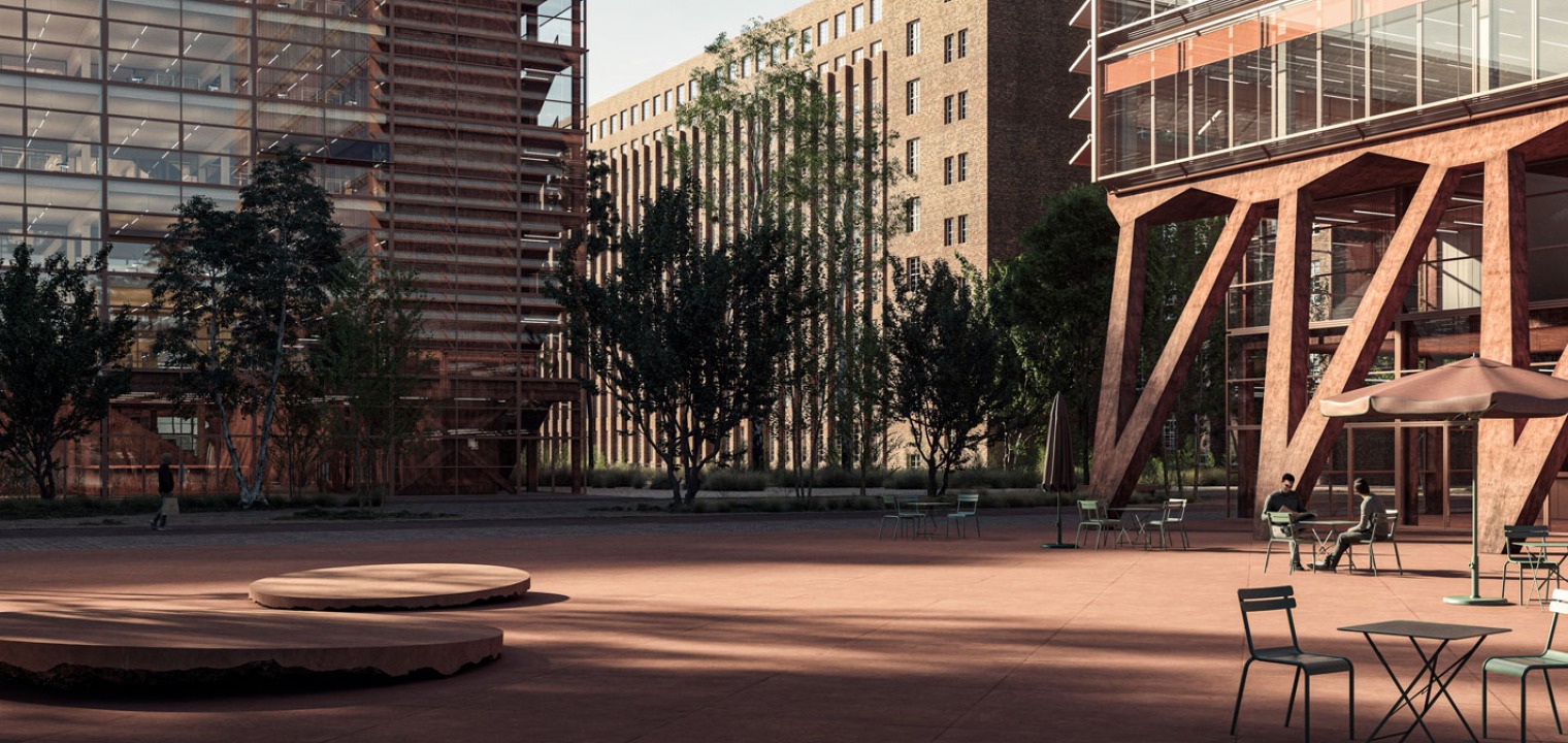 Außenansicht des Gewinner-Entwurfs von ROBERTNEUN Architekten