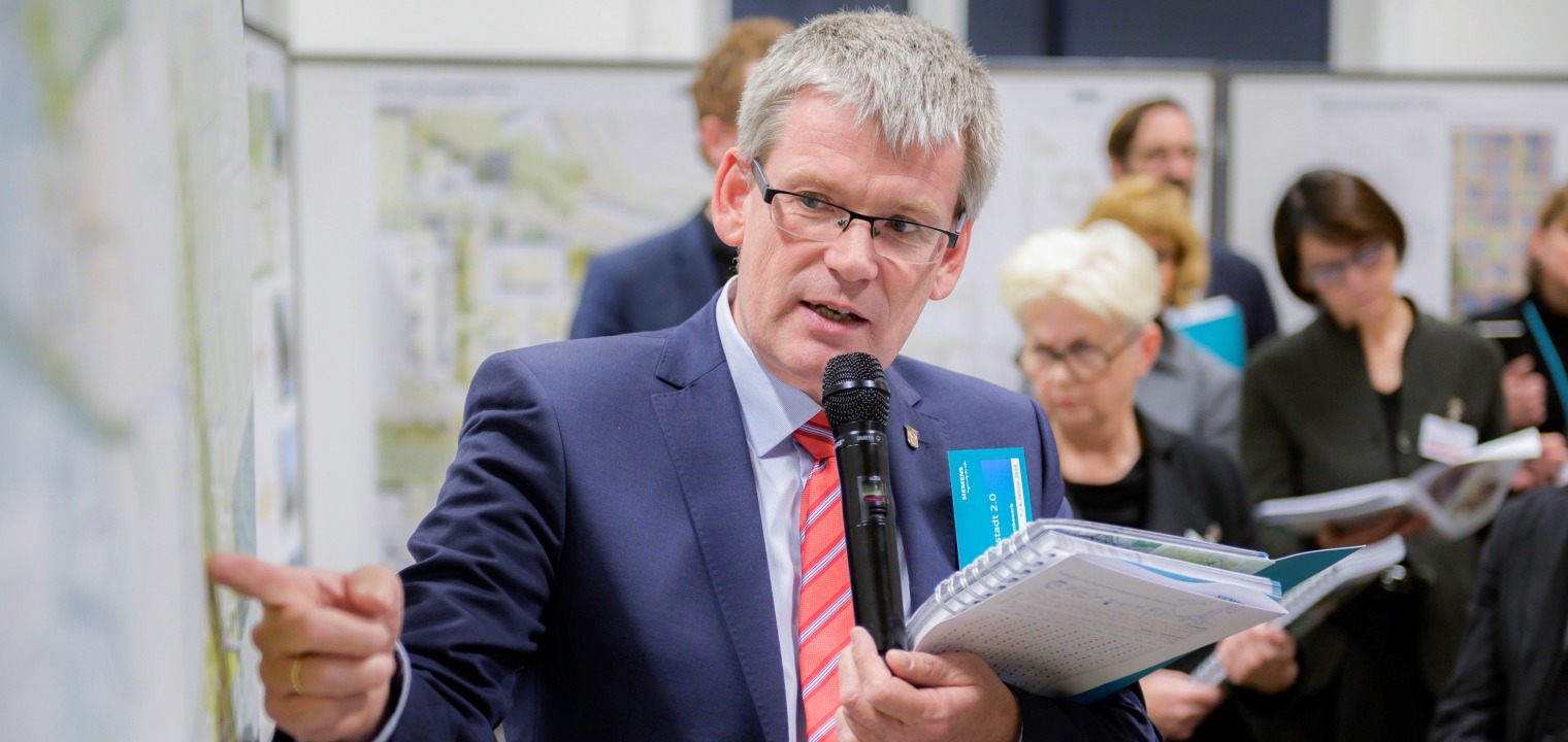 Helmut Kleebank, District Mayor of Spandau
