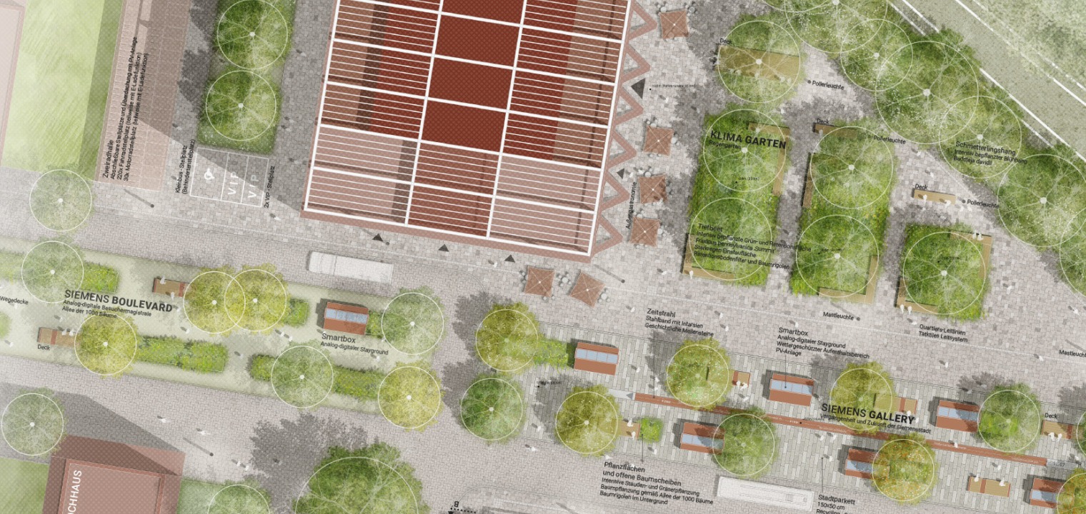 Hybrid exhibition open space planning competition 2022/23