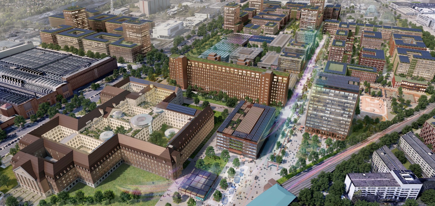 Siemensstadt Square: Digital geplant und realisiert