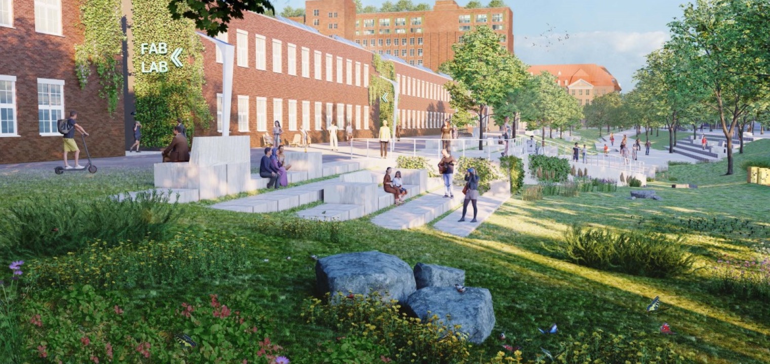 Siemensstadt Square innovative Stadt der Zukunft in Berlin