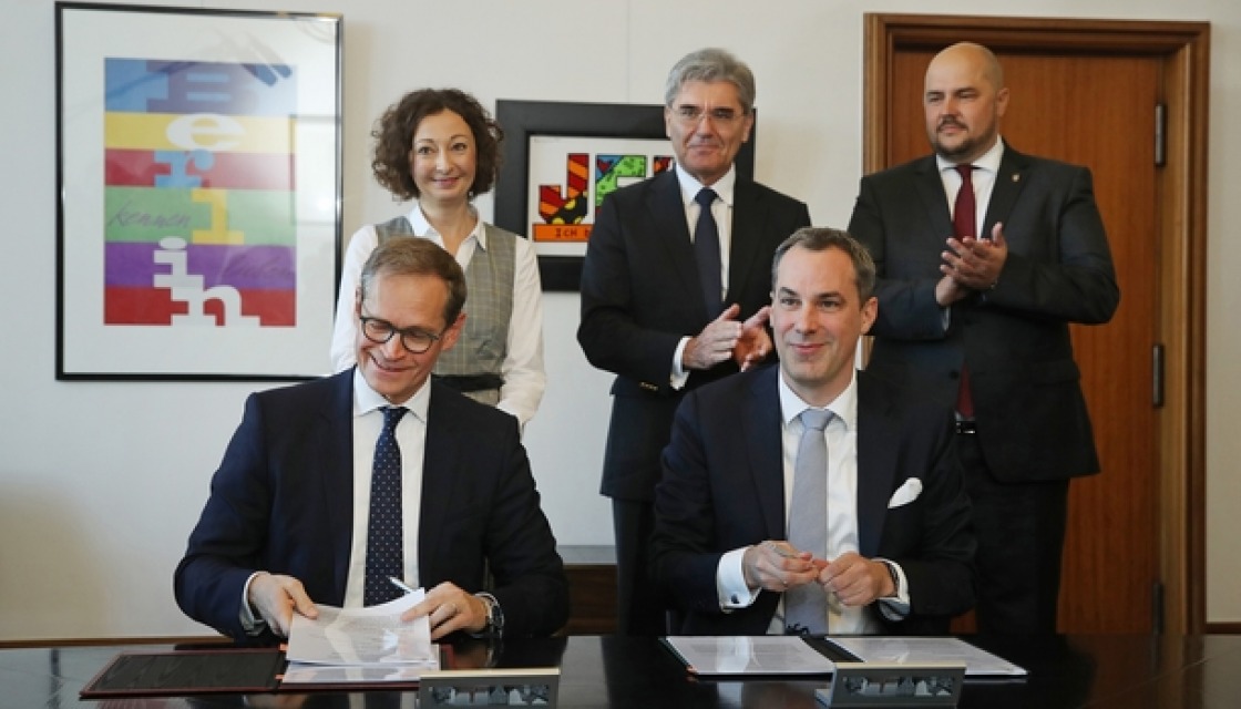 Siemens unterzeichnet Zukunftspakt