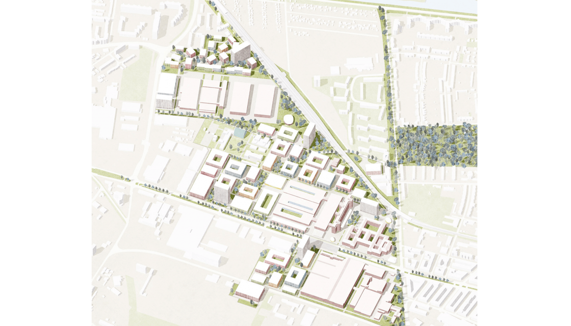 Design von Barkow Leibinger Gesellschaft und  relais Landschaftsarchitekten