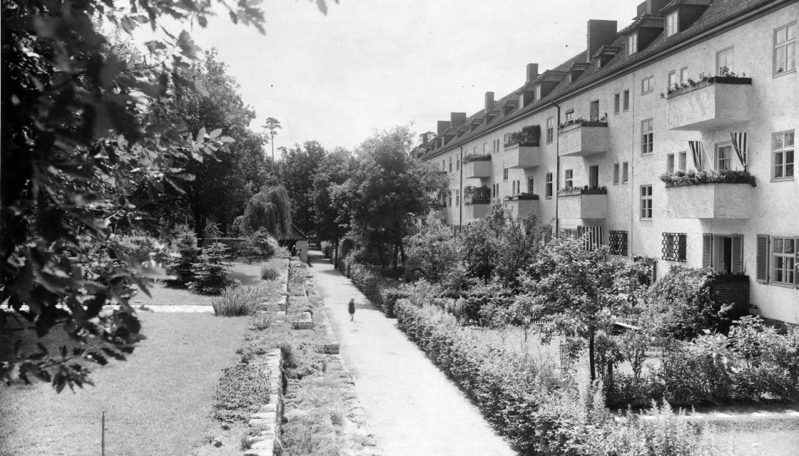 Gärten in den Siedlungen der Siemensstadt