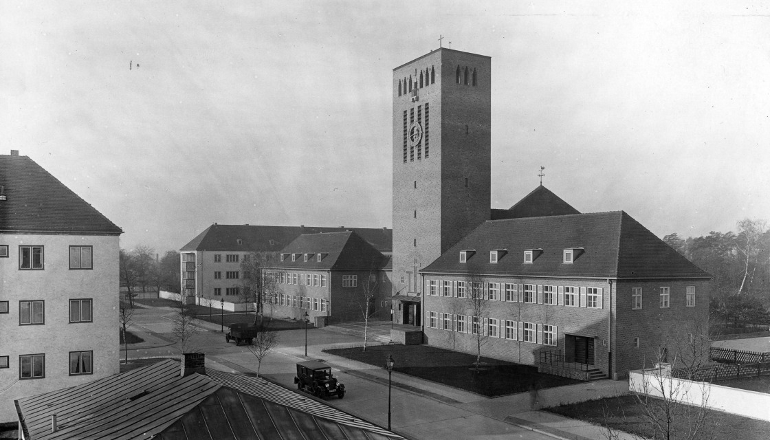 Eine Kirche in der Siemensstadt