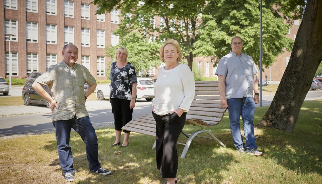 Britta, Elke, Thomas, Burkhard