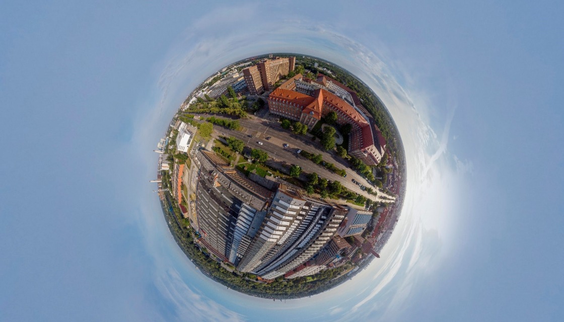 Siemensstadt fish eye