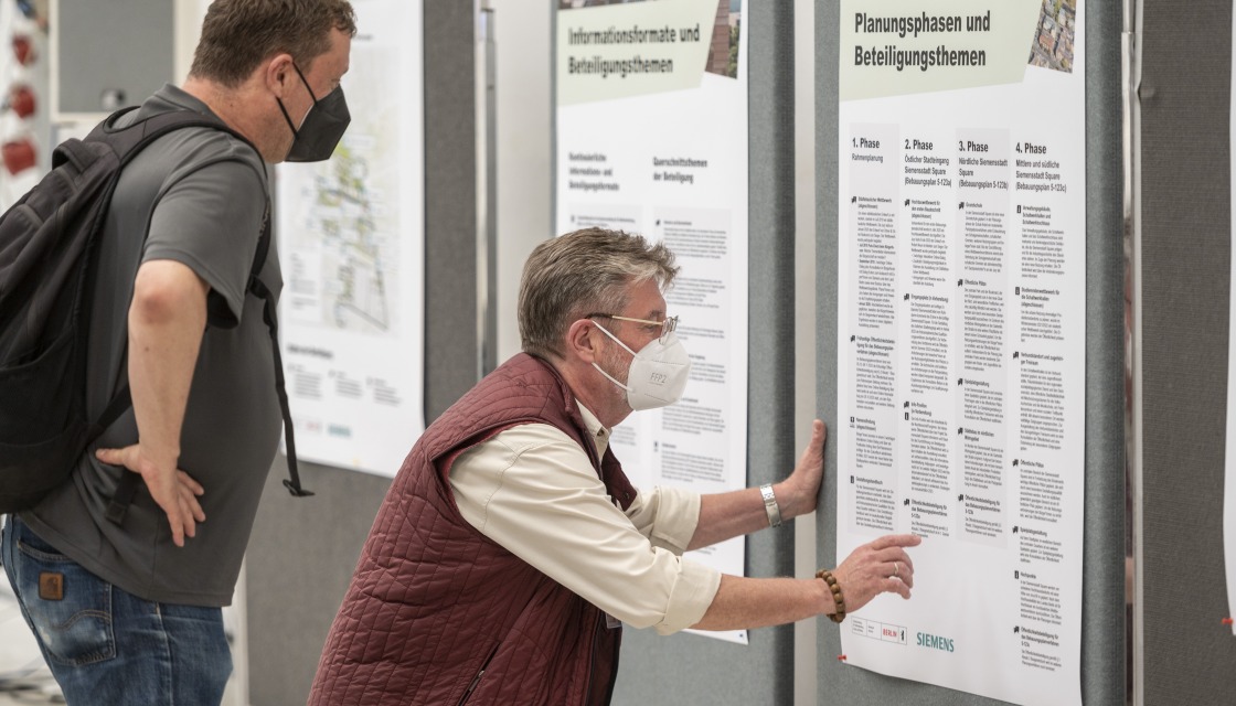 Citizens&#039; Forum: Siemens presented the participation concept for Siemensstadt Square