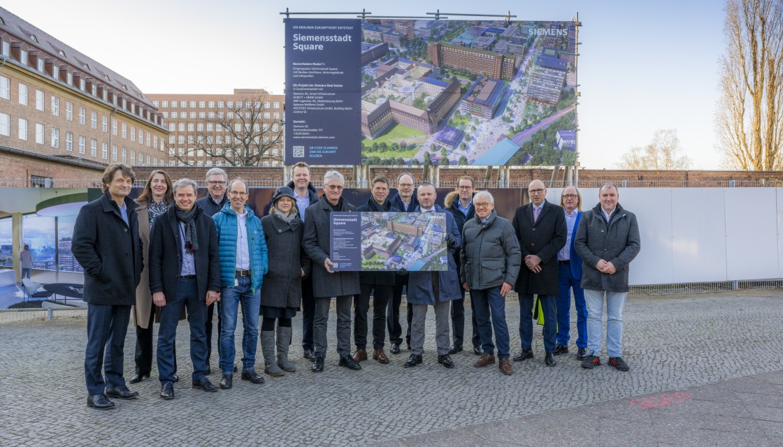 Siemensstadt Square: Multiparty agreement signed