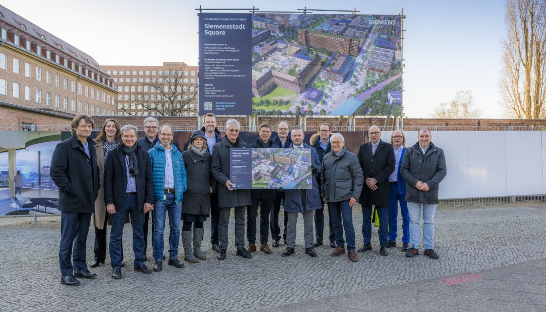 Siemensstadt Square: Mehrparteienvertrag unterzeichnet