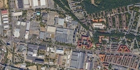 Luftbild Siemensstadt