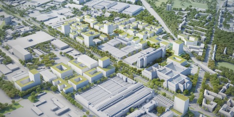 Siemensstadt from the sky