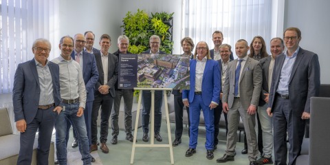 Partnership-based planning and construction in Siemensstadt Square