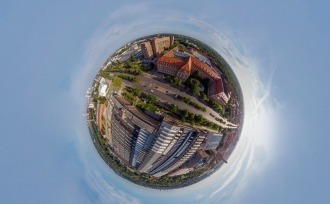 Siemensstadt fish eye