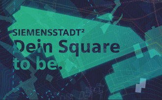 Siemensstadt Square Logo zum Bürgerforum: Dein Square to be