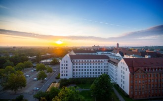 Sunset in Siemensstadt