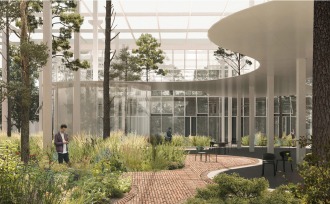 View of the winning design from the student competition 2022