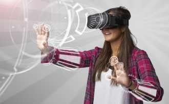 young girl digitalization